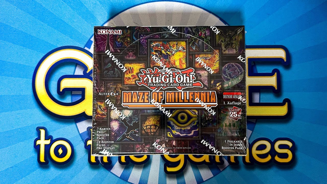 Maze of Millennia Display Box Opening/Unboxing Yugioh Karten