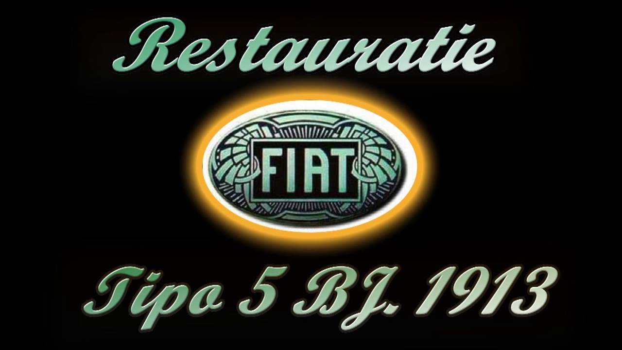 Classic Cars restoration Fiat 1913 Tipo 5