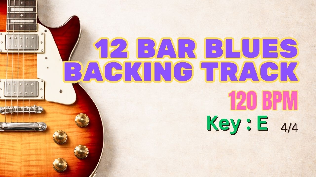 Blues Backing Track in E | 12 Bar Shuffle Blues | 120 BPM Guitar Solo Practice