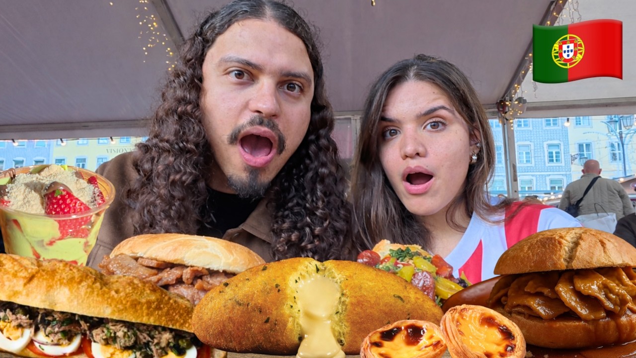 Provando Comidas rua em Lisboa 🇵🇹 Preços e opiniões sinceras