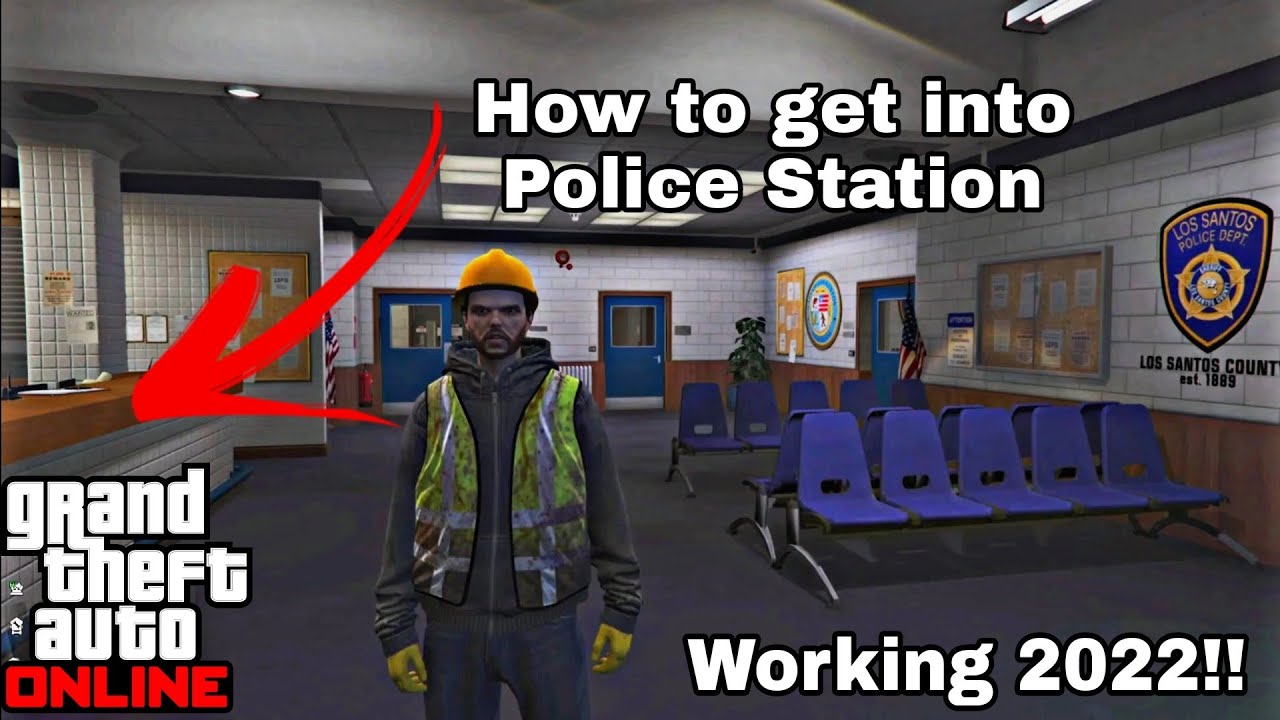 GTA Online: Как попасть в полицейский участок (2022)