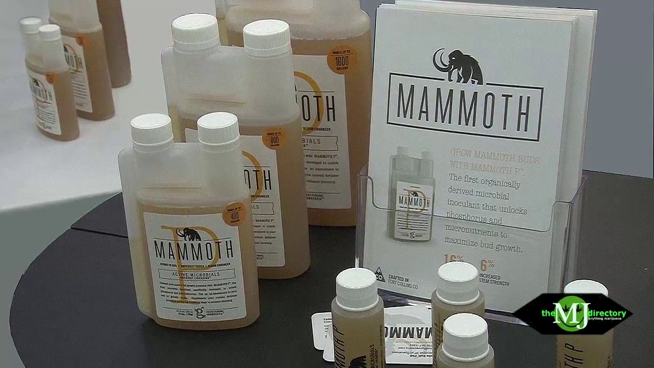 Marijuana Grow Supplies with Mammoth Microbes