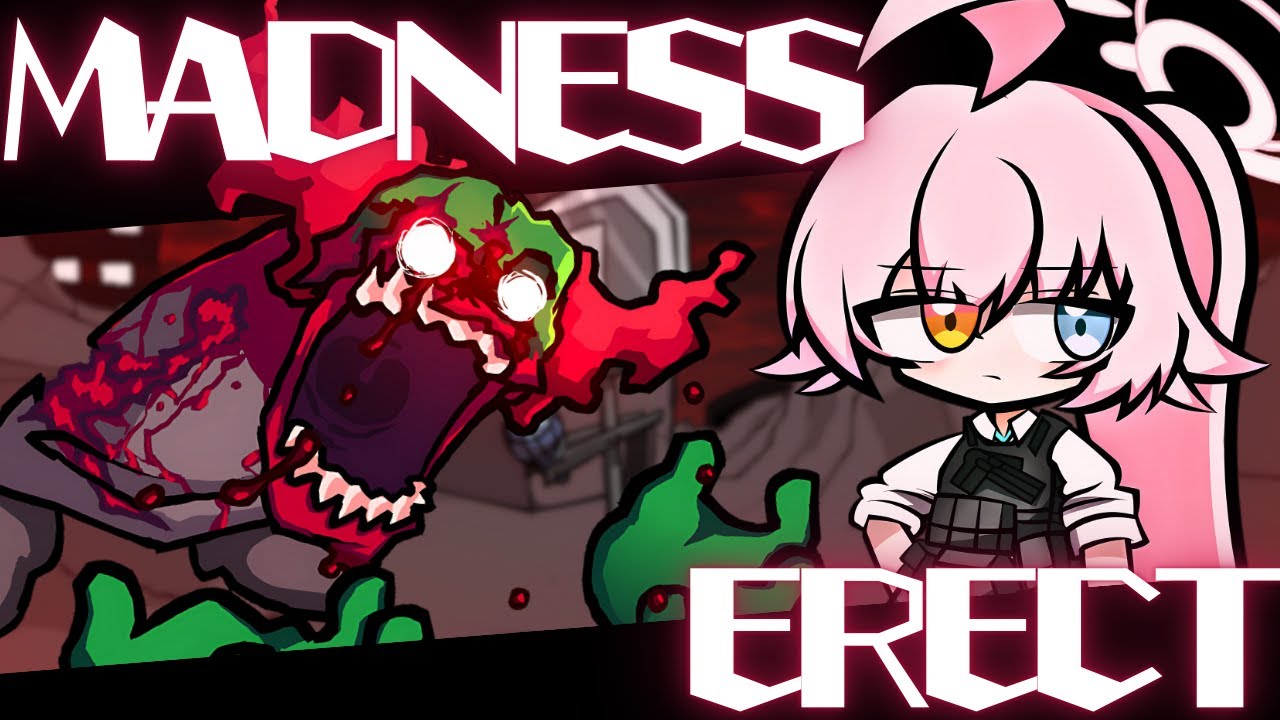 MADNESS ERECT - ホシノ(臨戦) / Takanashi Hoshino(Armed) Sing it✨️[FNF x Blue Archive / ブルーアーカイブ]