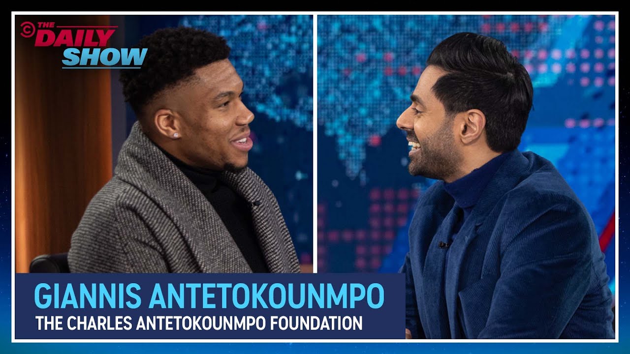 Giannis Antetokounmpo - The Charles Antetokounmpo Family Foundation | The Daily Show