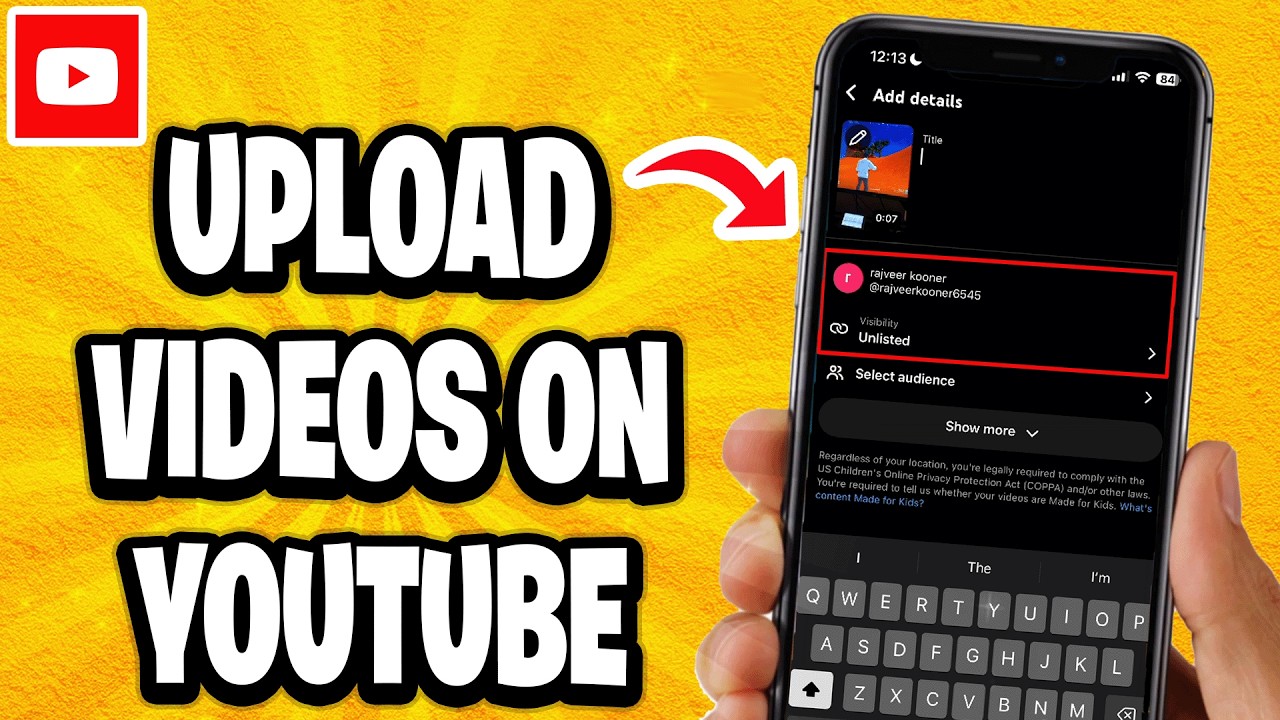 Как загружать видео на YouTube с телефона