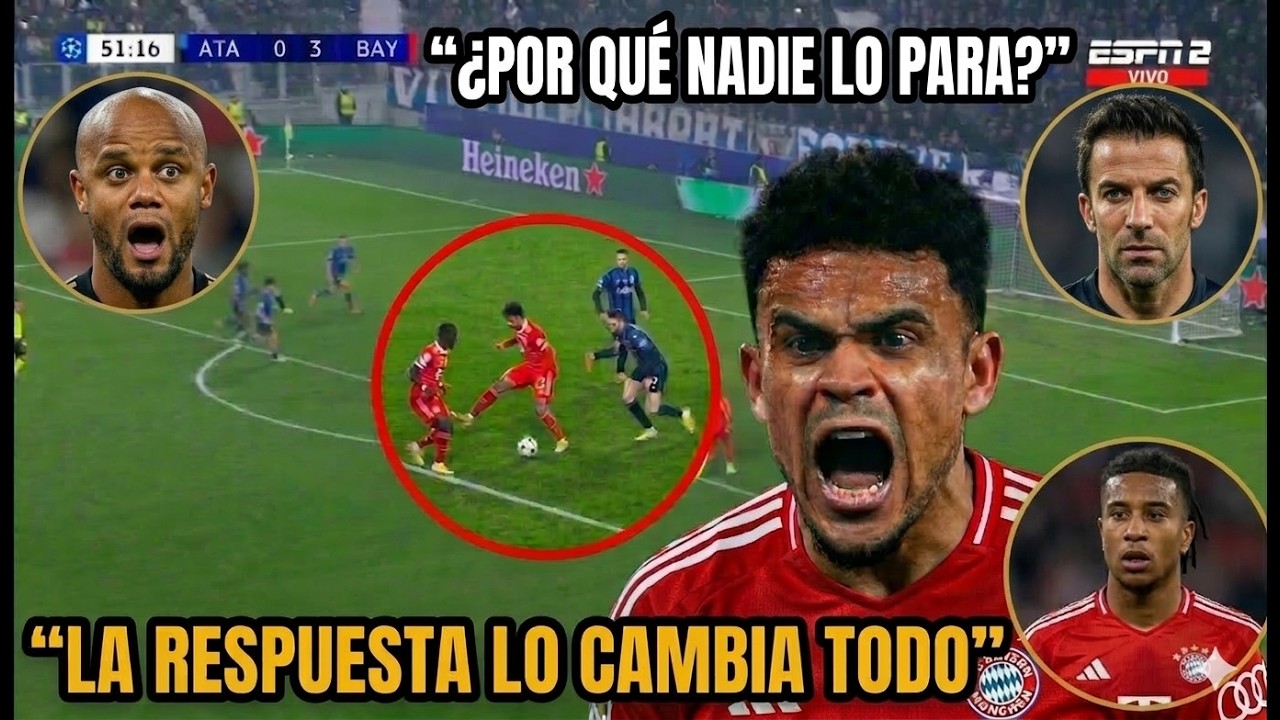 🚨 ESTE TIPO NO ES NORMAL — Por Qué Kompany y la Prensa Alemana se Rindieron a Luis Díaz