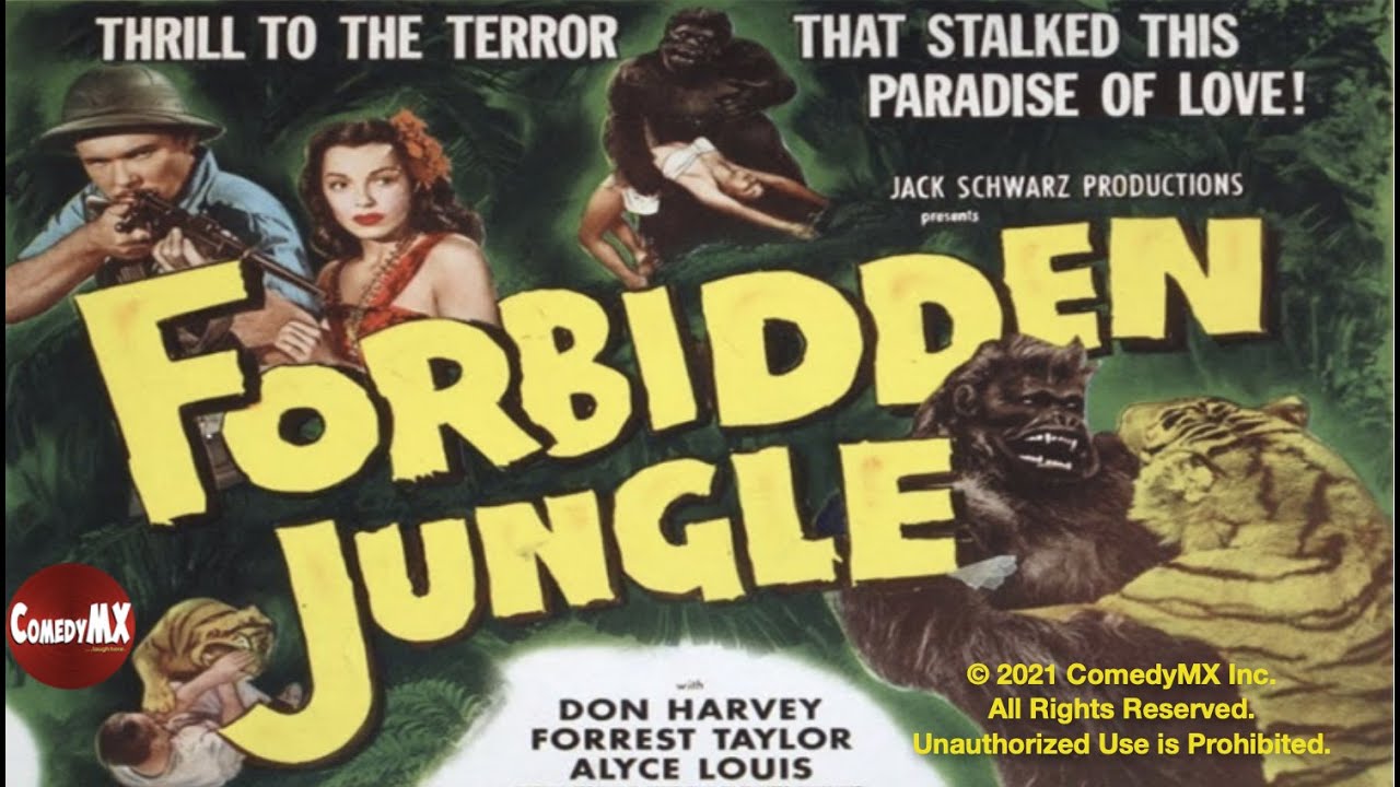 Forbidden Jungle (1950) | Full Movie | Don C. Harvey | Forrest Taylor | Alyce Louis