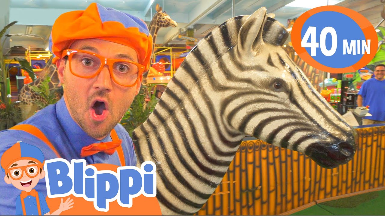 Blippi Learns Jungle Animals | Animals For Kids | Educational Videos For Children