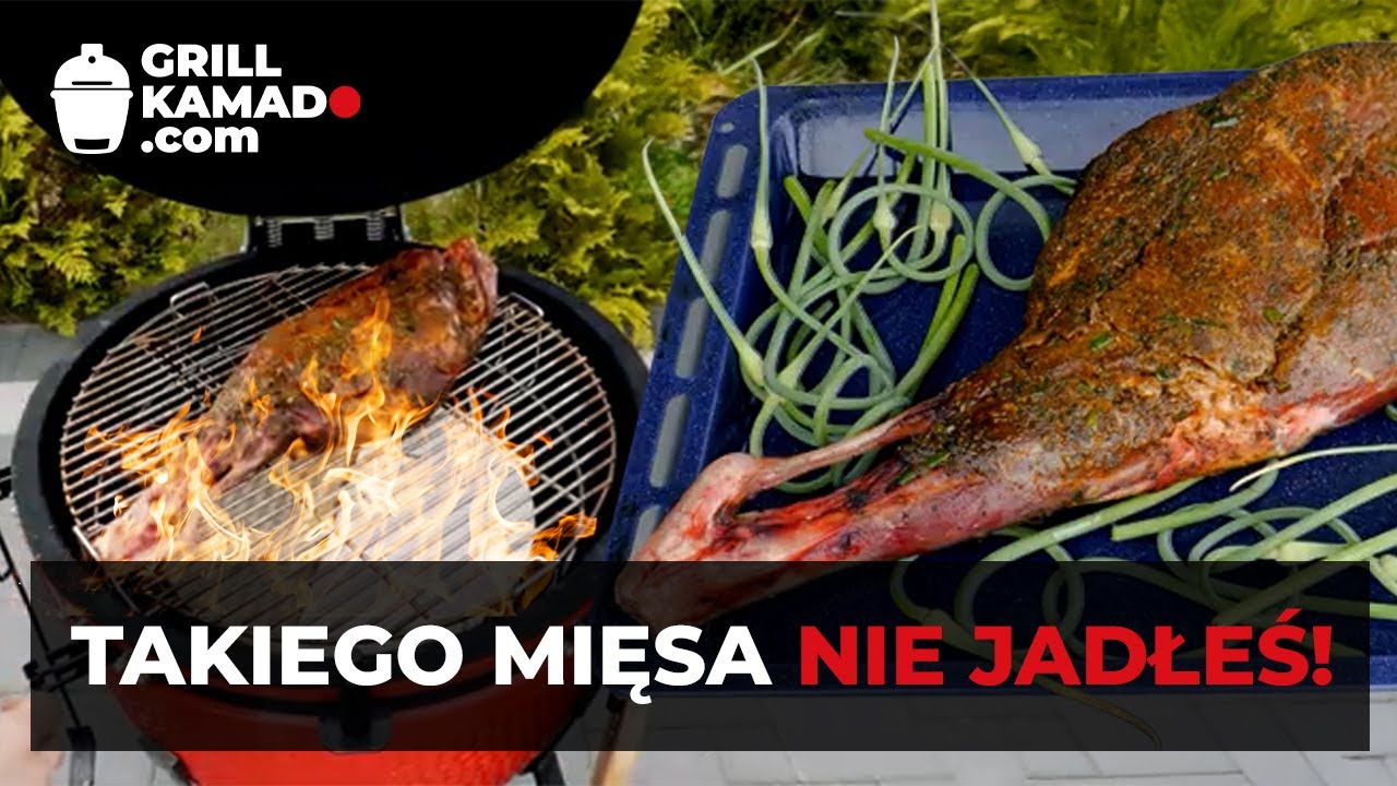 Barania Noga na Grillu Kamado - Krok po Kroku