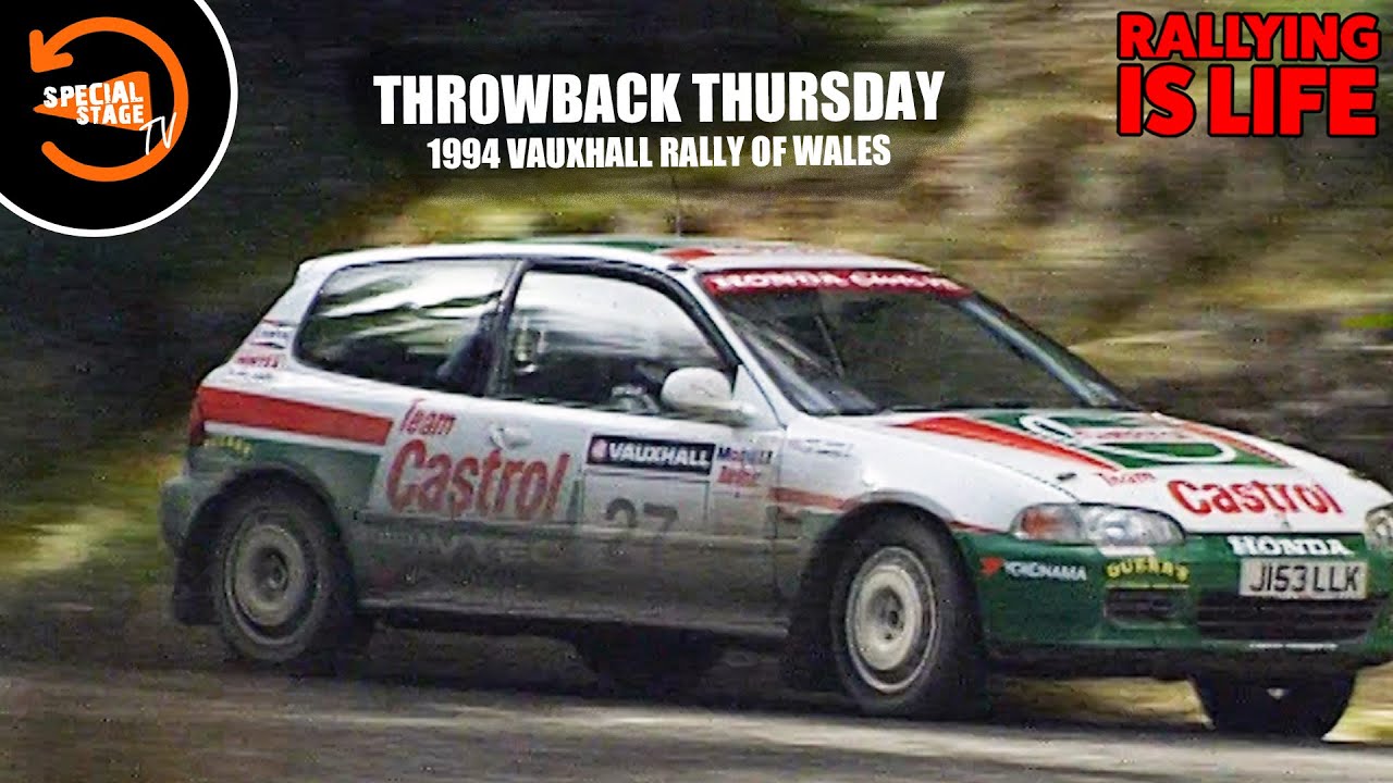 Throwback Thursday - 1994 Vauxhall Rally Of Wales