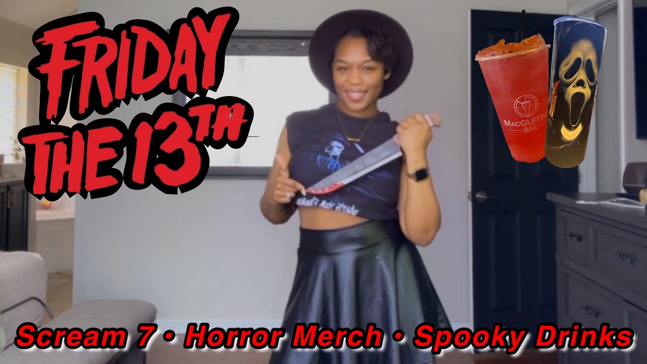 Видеоблог по фильму «Пятница, 13-е» | «Крик 7» + товары в стиле ужасов
