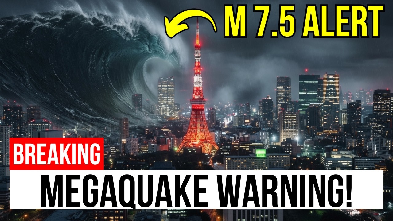 Japan Hit by M7.5 Earthquake at NIGHT — 90,000 Evacuated, Megaquake Warning Issued