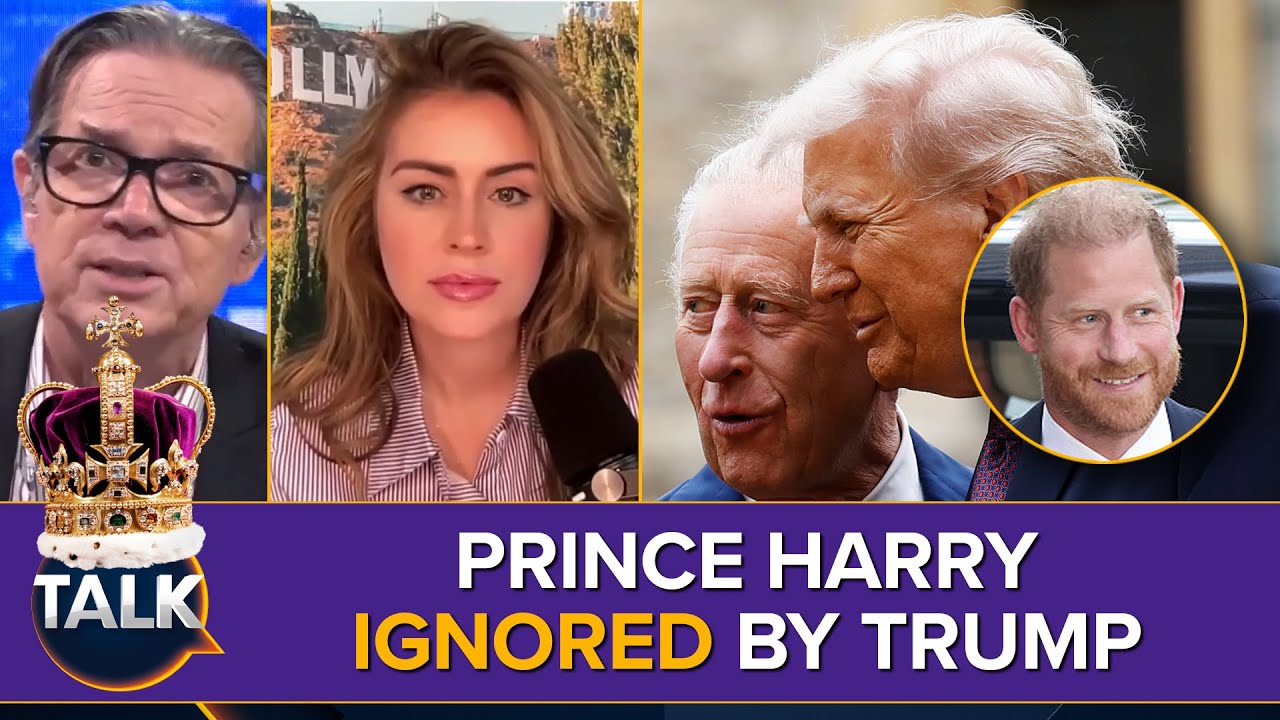 Prince Harry Ignored By President Trump | Is Meghan Markle Still Relevant? | Kinsey Schofield