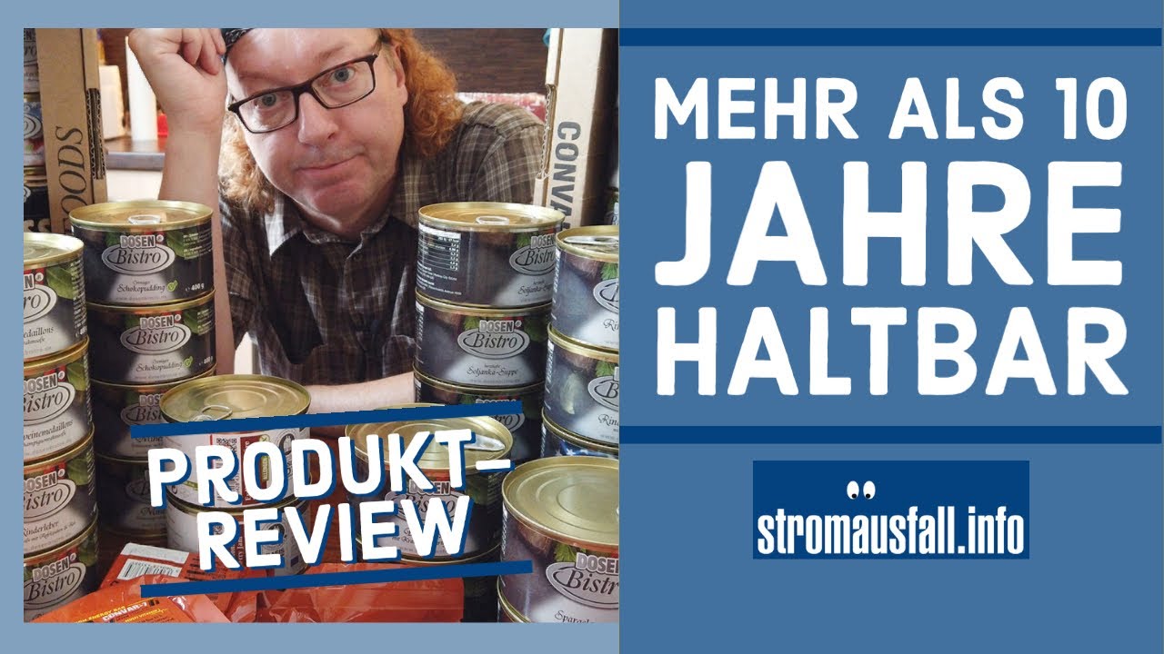Conserva Notvorratspakete im Test | Schmeckt der Langzeitvorrat für die Krisenvorsorge von Convar?