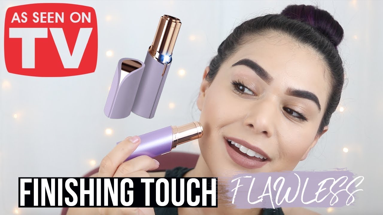 HOW I REMOVE FACIAL HAIR feat. Finishing Touch Flawless | AS SEEN ON TV