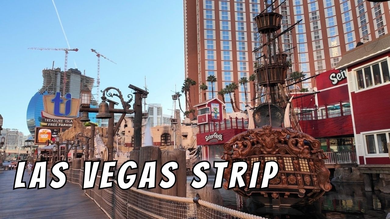 Weekday Afternoon Walk On The Las Vegas Strip - Caesers Palace, Forum Shops, & More