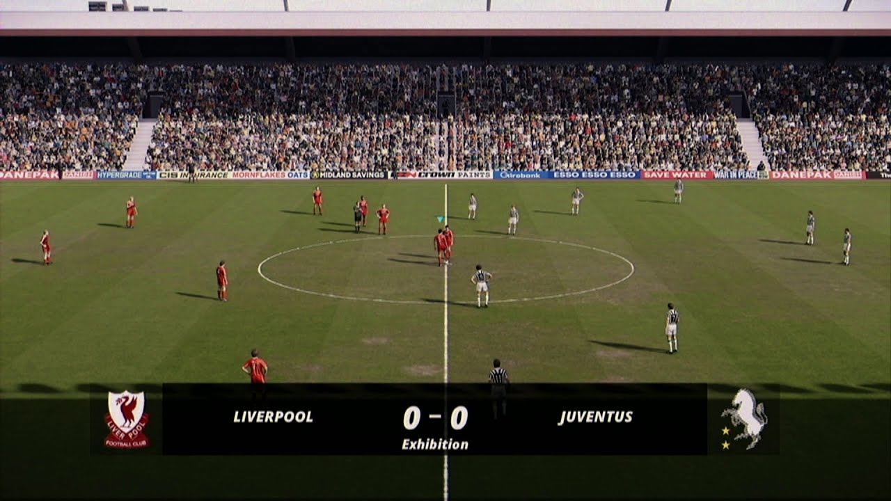 Liverpool vs Juventus 1988-89 | Anfield | PES 2021 with Virtual Football's 