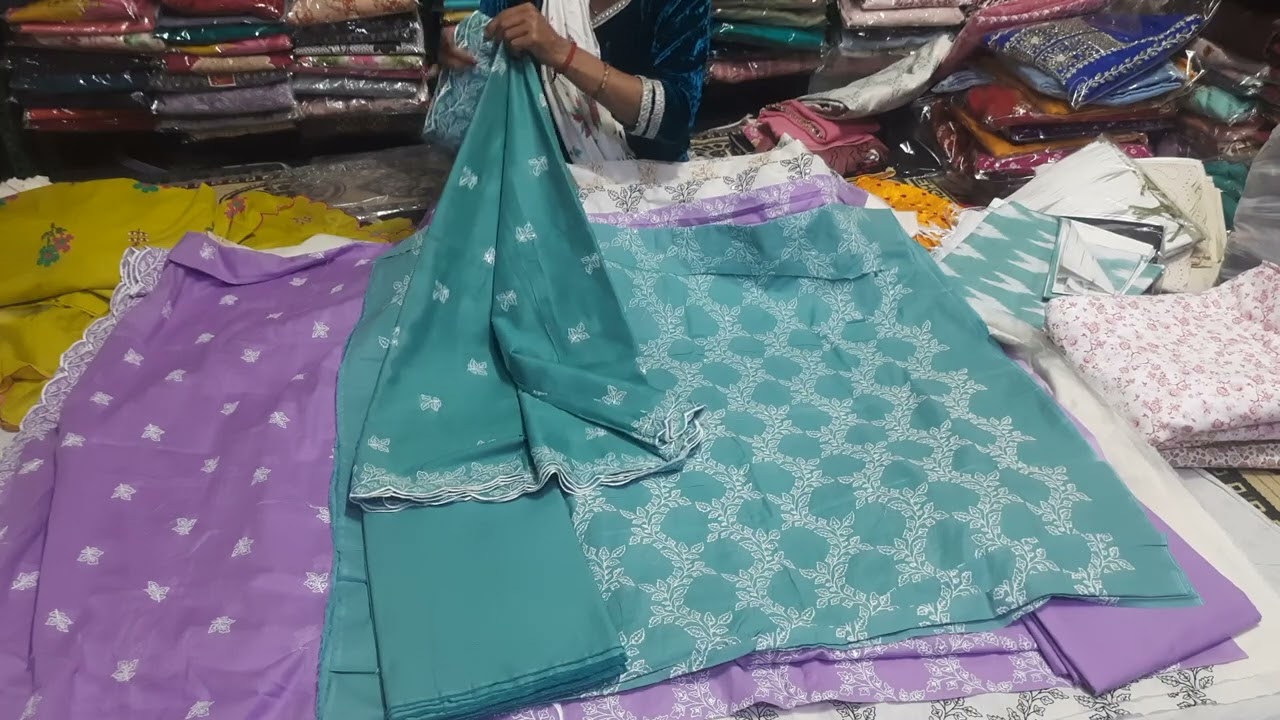 Pure Camrik cotton wiveing work Cotten work duptta (9991851775)