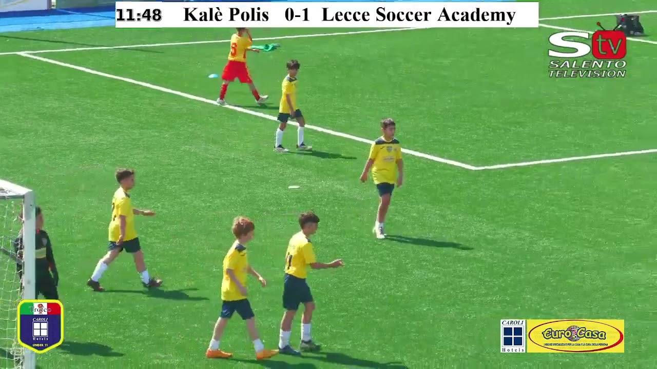 🏆 TROFEO CAROLI  HOTELS UNDER 11 : Kalè Polis – Lecce Soccer Academy 2-7