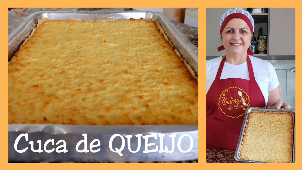 CUCA ALEMÃ DE QUEIJO RICOTA - Rápida e fácil de preparar
