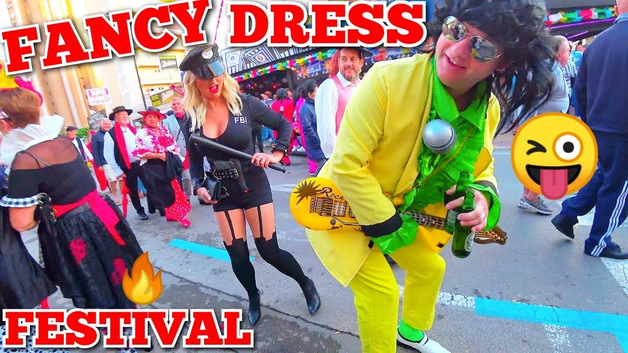 BENIDORM 🤩 FANCY DRESS FESTIVAL 18 NOVEMBER 2021‼️😜 COSTA BLANCA SPAIN 4K