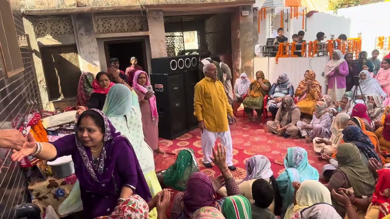 दादा खेड़ा के कीर्तन में ताऊ भगत राजबीर का जबरदस्त नाच #bhajan #dadakhera 