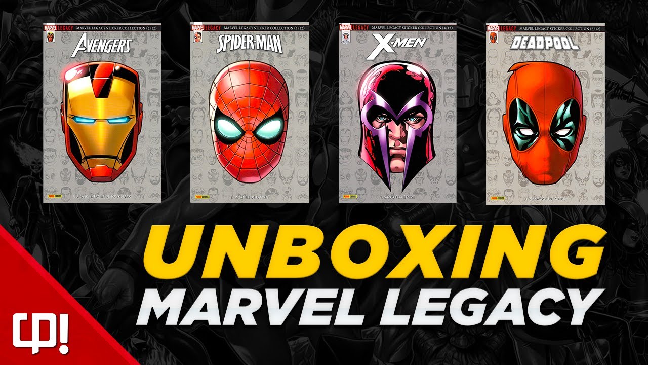 JE DÉCOUVRE LES NOUVEAUX KIOSQUES MARVEL LEGACY !