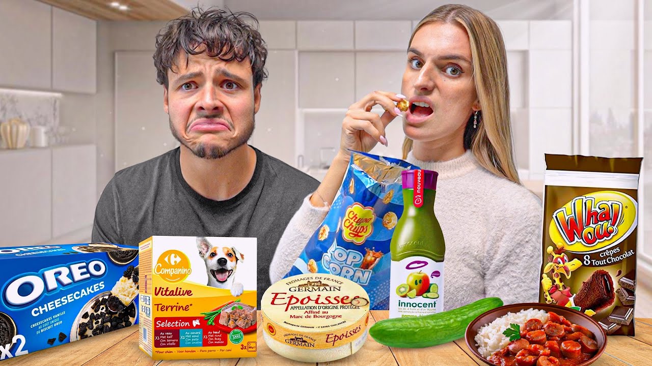 On GOUTE des ALIMENTS qu'on a JAMAIS MANG&Eacute; avec FABIEN