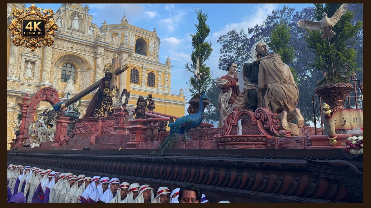 Paso por la Merced | Jesús Nazareno de la Dulce Mirada y Santísima Virgen de Dolores de Santa Ana