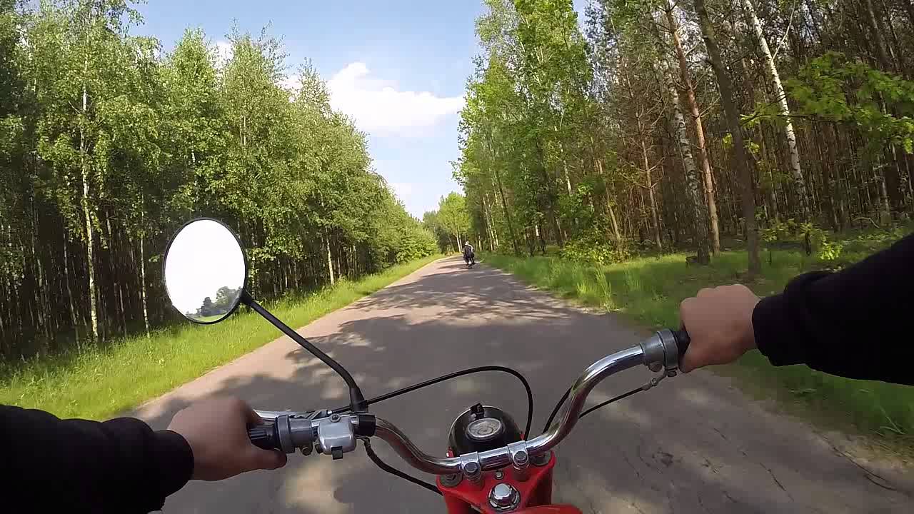 Romet ogar 200 wiosenna jazda [GOPRO]