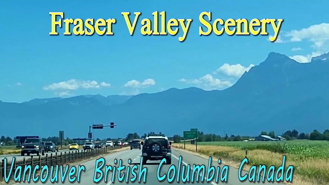 Driving from Vancouver to District of HOPE British Columbia | Canada Small Town 2021