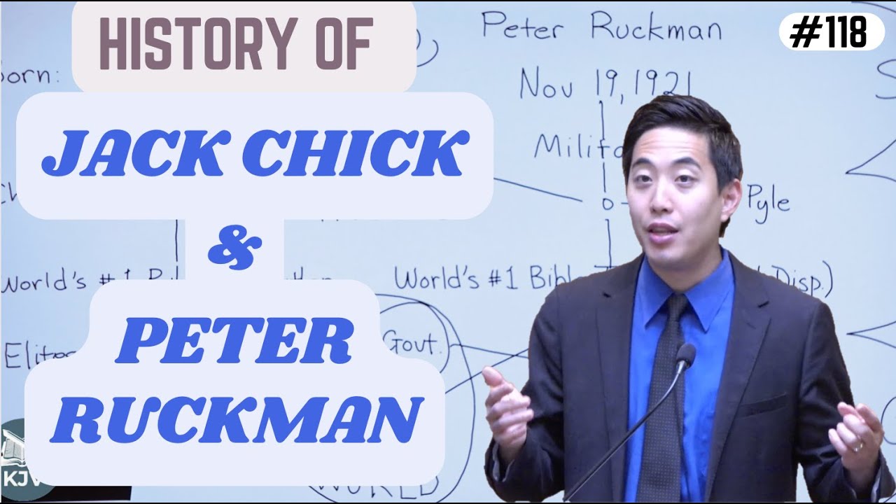 History of Jack Chick & Peter Ruckman | Intermediate Discipleship #118 | Dr. Gene Kim