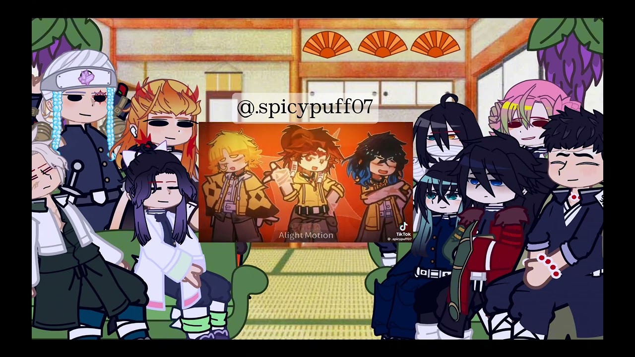 Hashira react to 
