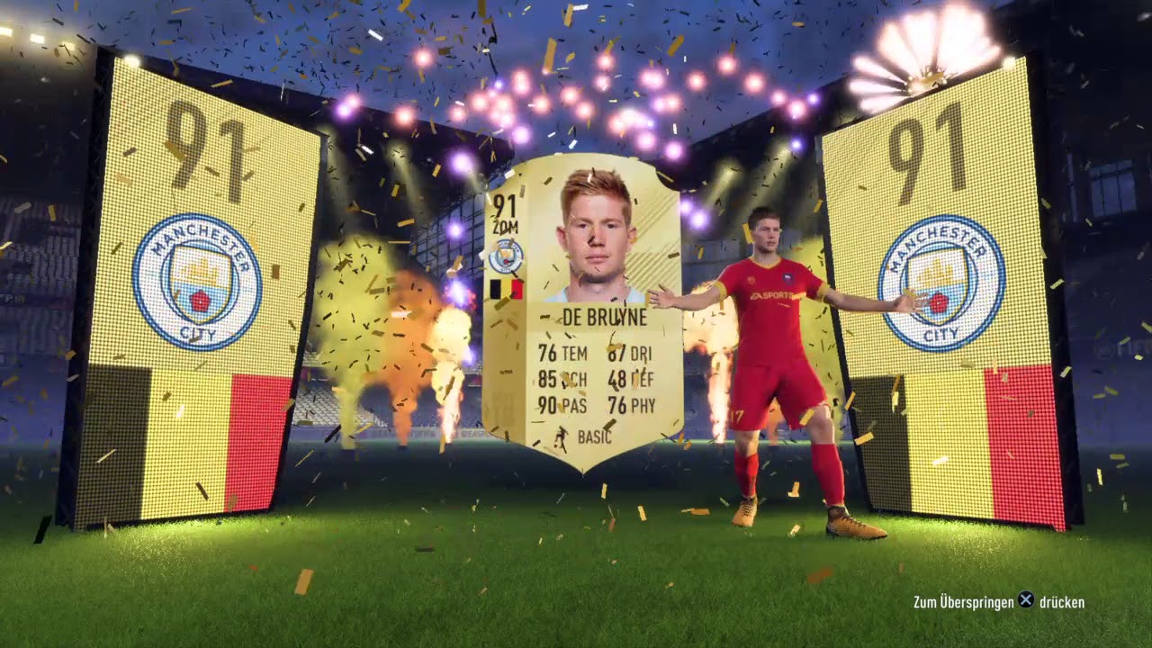 DE BRUYNE 91 in a 5k PACK!!!!