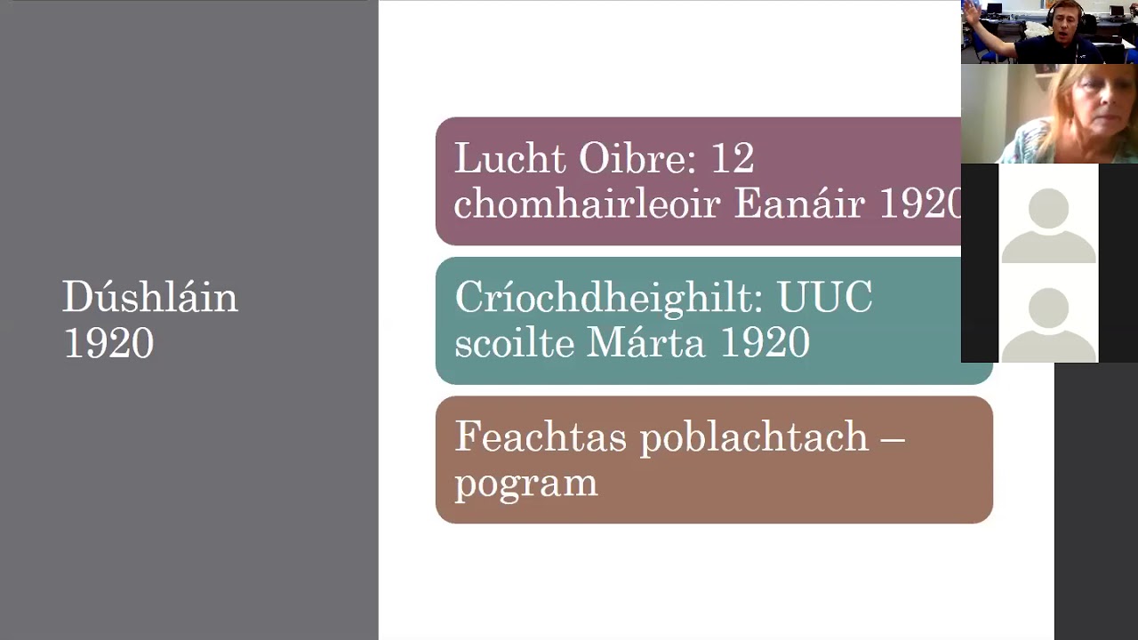 L&eacute;acht ar na Pogroim Bh&eacute;al Feirste 1920 22 leis an Dr Feargal Mac Bhloscaidh