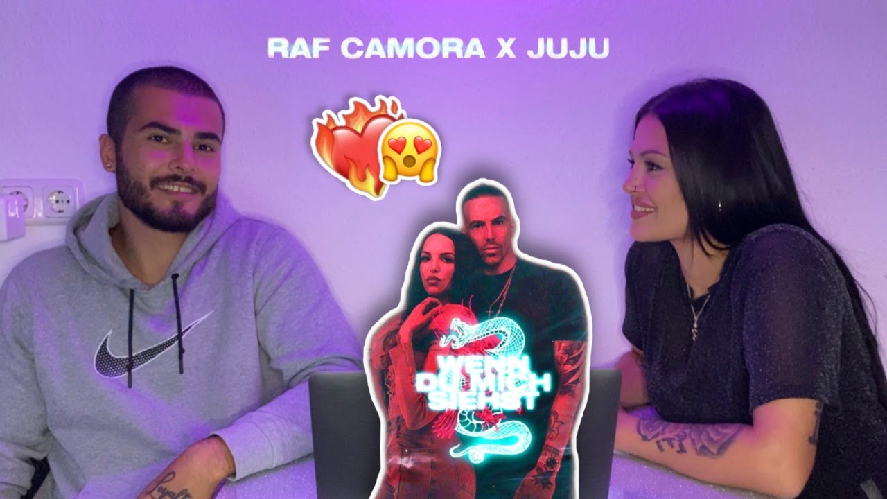 Wie ein FILM 😳 | Raf Camora feat. Juju - Wenn du mich siehst REACTION | Crystal Mert & Billie Jean