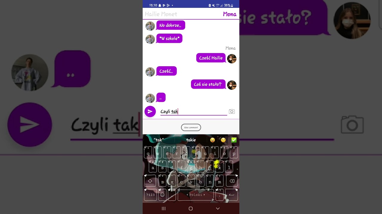 | Co gdyby Hailie była w ciąży? | Chat rodziny monet part 1