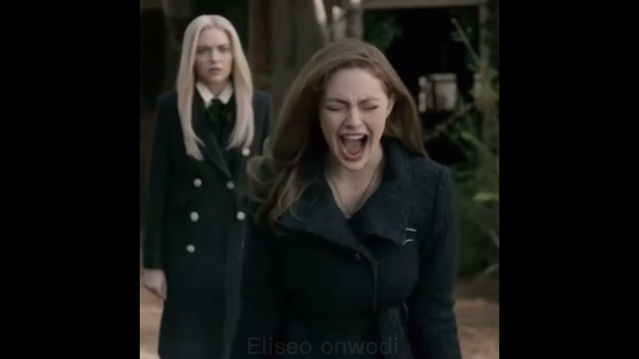 Hope Michaelson screaming The originals￼ II Legacies￼￼