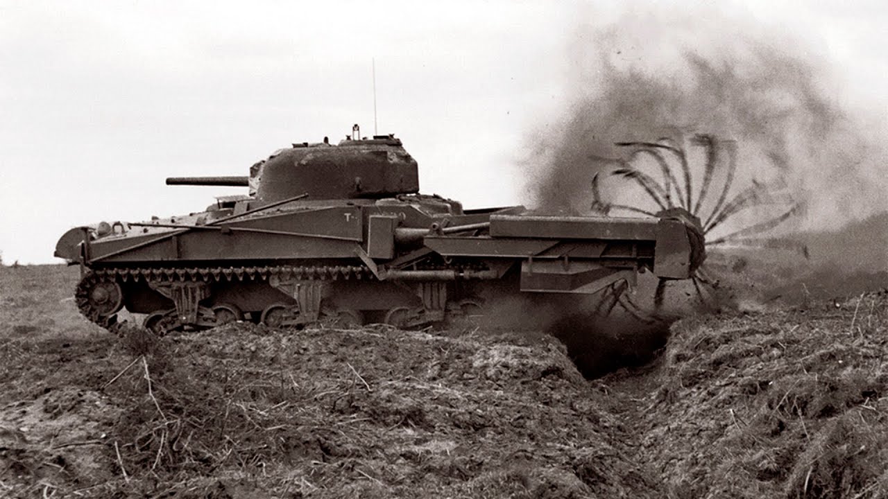 Company of Heroes - Unique Mechanics Sherman Crab and Sherman Crocodile