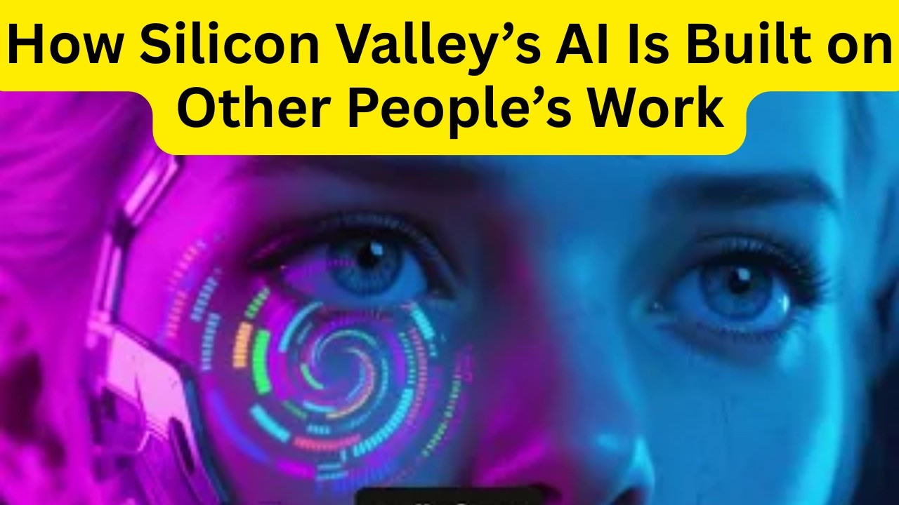 How Silicon Valley’s AI Is Built on Other People’s Work