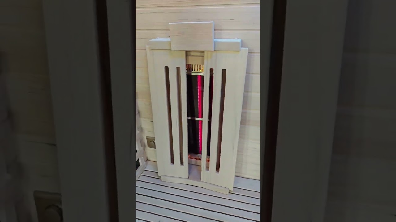 CenturaHeat 2 Person Full Spectrum Infrared Light Indoor Sauna