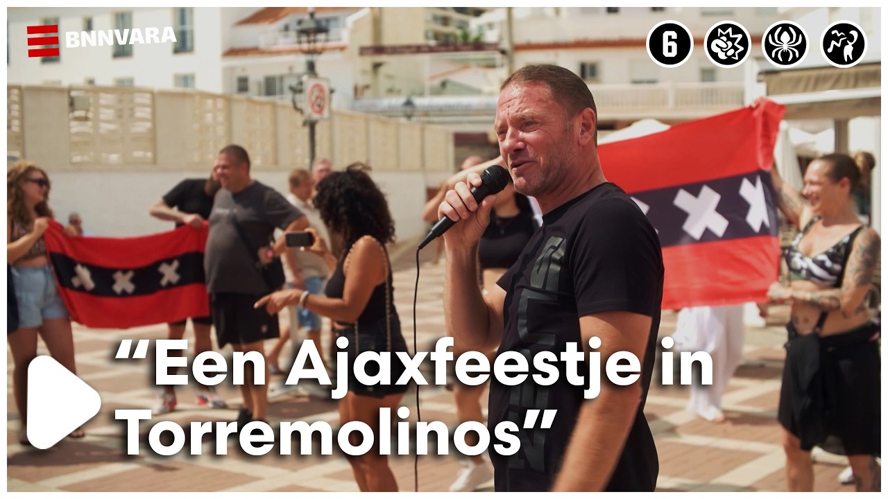 In Torremolinos is het één groot Ajaxfeest (S1A2) | BNNVARA | NPO Start