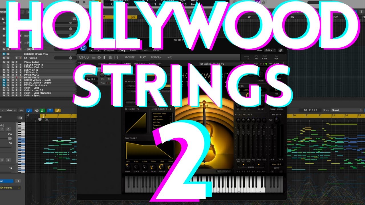 East West Hollywood Strings 2: review of their chamber orchestra-sized string ensemble!
