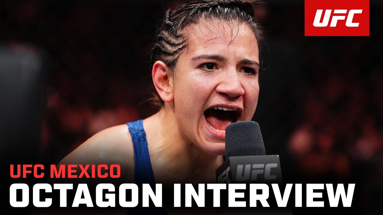 Ailin Perez Octagon Interview | UFC Mexico