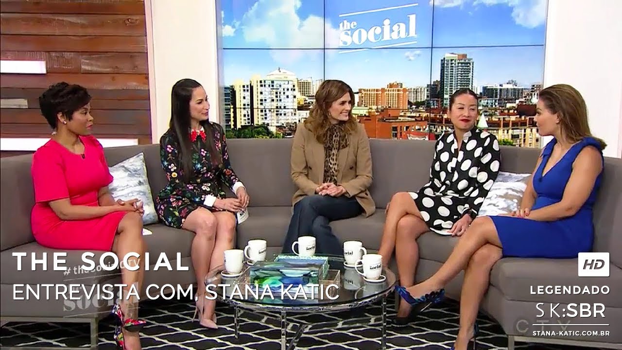 The Social: Entrevista de Stana Katic [HD] (Legendado)