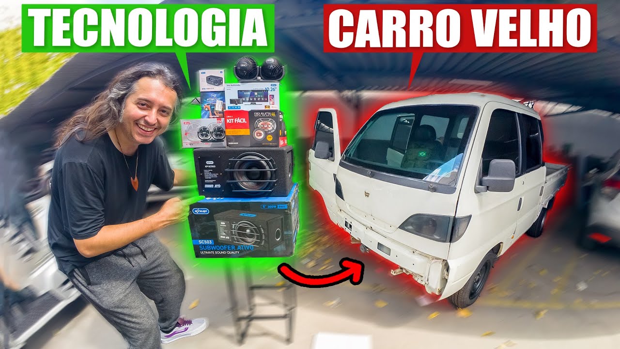 😵 CARRO ANTIGO COM TECNOLOGIA DE CARRO NOVO GASTANDO POUCO 💸 VALE A PENA?