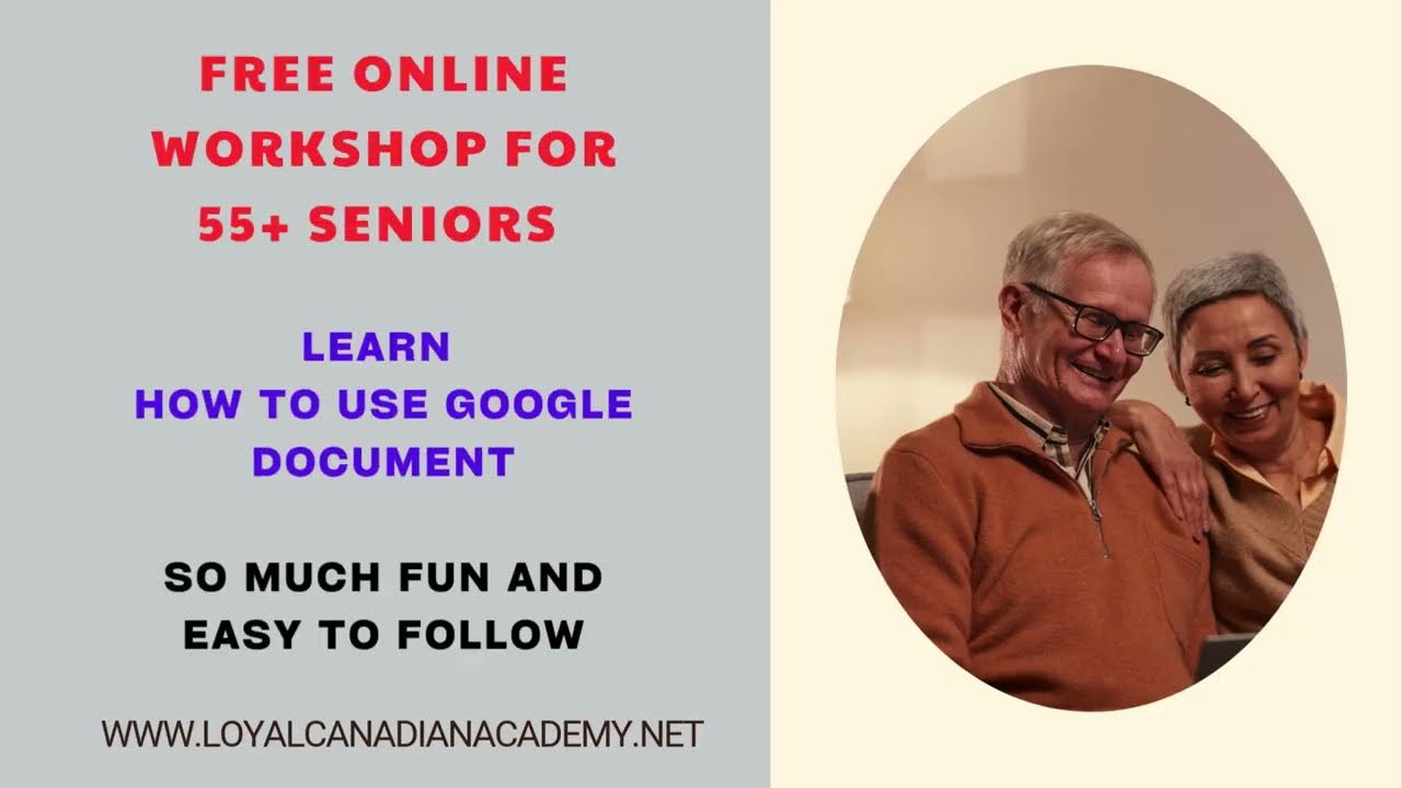[LOYAL CANADIAN ACADEMY] LEARNING DIGITAL SKILLS FOR SENIORS