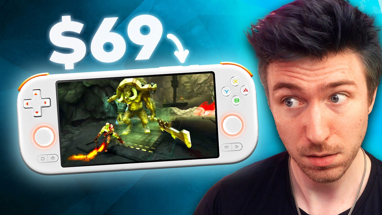 Эта ретро-ручная консоль за 69 долларов просто ОТЛИЧНАЯ… (Mangmi Air X, Morrowind и многое другое)