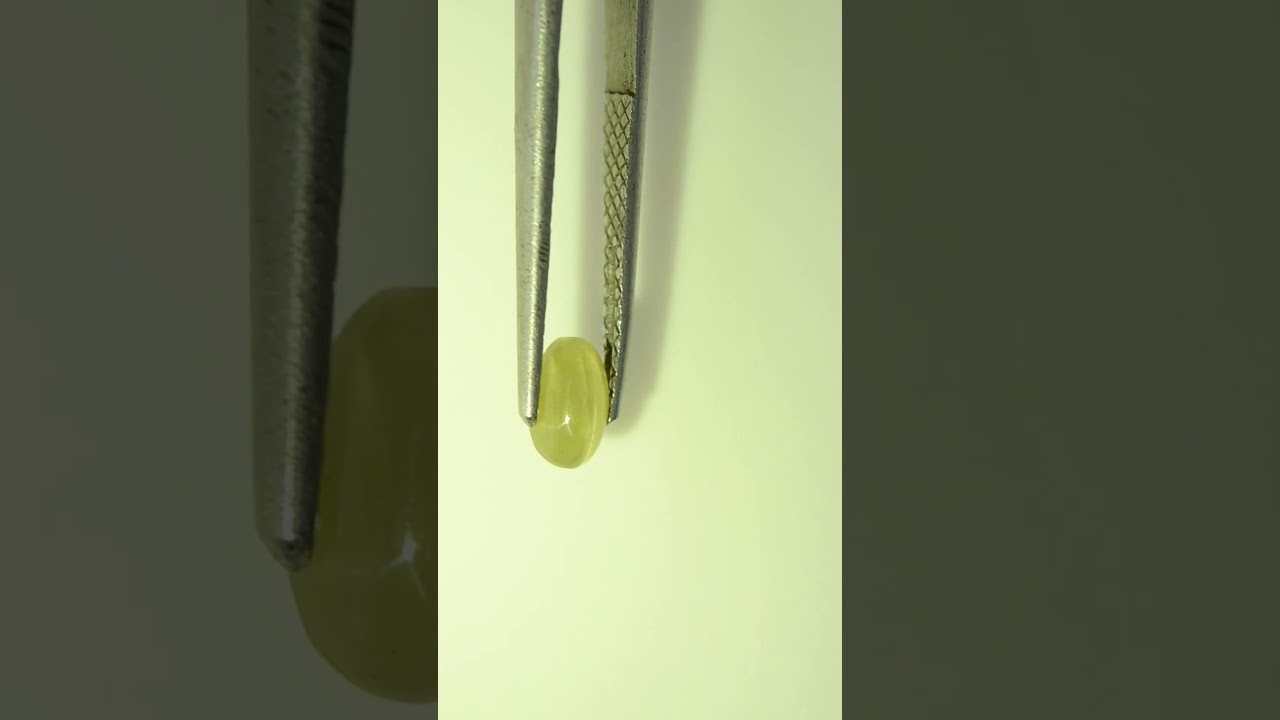 1.05 Carat Chrysoberyl Cat's Eye - The Gemstone That Has an ACTUAL Moving Eye! 👁️💎