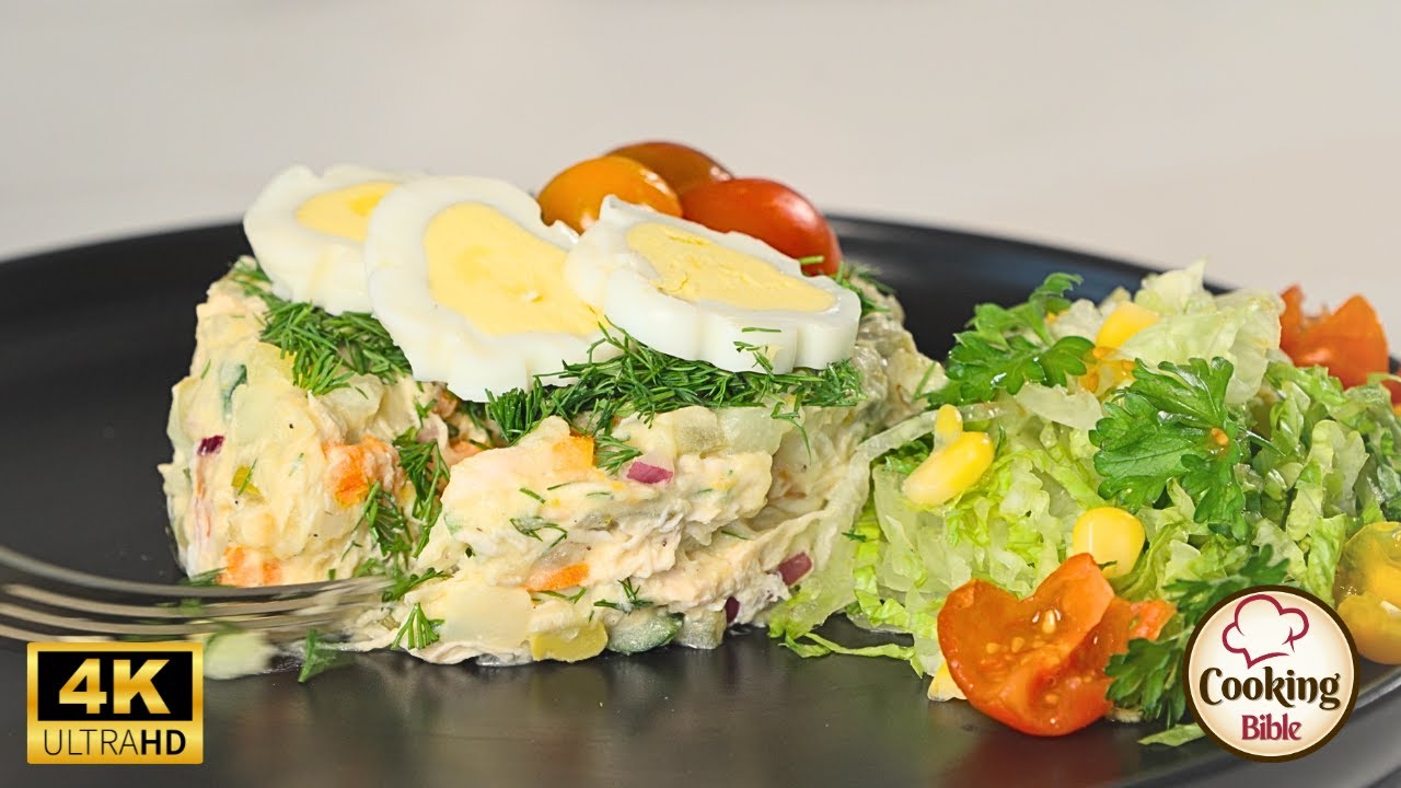 Exquisite Fusion Salad: A Symphony of Flavors You Won't Believe! | 4K Quality